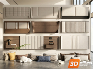 Headboard Skp Files